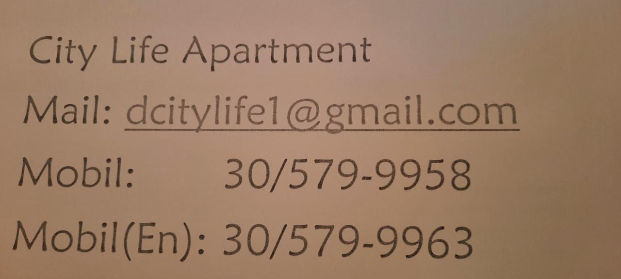 City Life Apartment Ντέμπρετσεν Εξωτερικό φωτογραφία